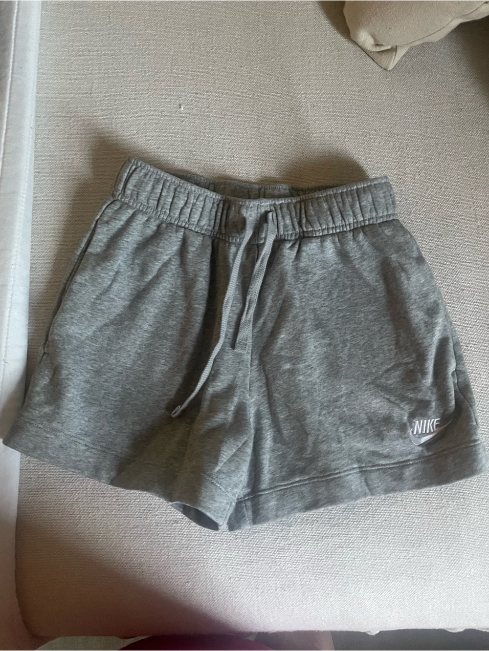 Nike Women’s Grey Athletic Drawstring Shorts